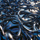 Abstract Metallic Wires with Twisted Loops