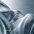 Elegant Metallic Waves with Fluid Dynamics