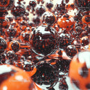 Dynamic Red and Black Spheres in Abstract Formation