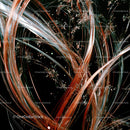 Fractal Swirls with Metallic Highlights