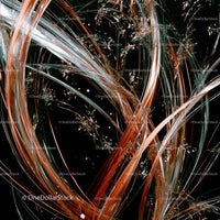 Fractal Swirls with Metallic Highlights