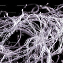 Intricate Network of Silver Wires in Abstract Design