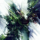 Dynamic Abstract Painting with Green Tones