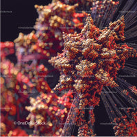 Detailed Microscopic View of a Coronavirus Structure