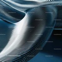 Abstract Fluid Wave Patterns with Dynamic Shapes