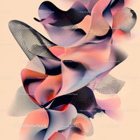 Dynamic Abstract Waves with Vibrant Colors and Patterns