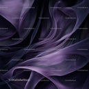 Abstract Purple Fabric Waves in Dark Background