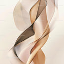 Elegant Abstract Art with Beige Tones and Fluid Motion
