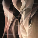 Elegant Abstract Design with Flowing Lines and Curves
