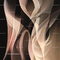 Elegant Abstract Design with Flowing Lines and Curves