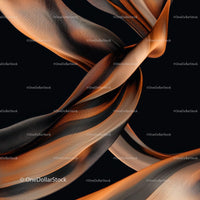 Elegant Flowing Fabric in Dynamic Abstract Pattern