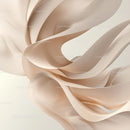 Elegant Abstract Beige Waves with Soft Curves
