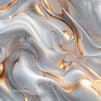 Elegant Abstract Fluid Gold and Silver Texture