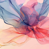 Flowing Abstract Pattern with Vibrant Colors