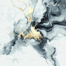 Elegant Marble Texture with Gold Accents