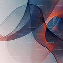 Abstract Wavy Patterns with Fluid Motion in Modern Design