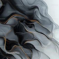 Elegant Flowing Abstract Art with Fluid Lines