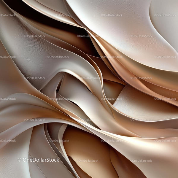 Elegant Abstract Curves and Textures in Warm Tones