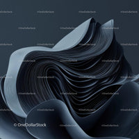 Abstract Folded Paper with Geometric Patterns
