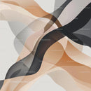 Elegant Abstract Design with Flowing Shapes and Textures