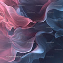 Abstract Pastel Waves in Ethereal Flow