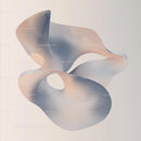 Fluid Abstract 3D Shape with Soft Curves and Waves
