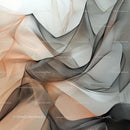 Flowing Abstract Waves with Earthy and Monochrome Tones