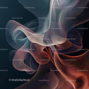 Dynamic Abstract Swirl with Flowing Lines