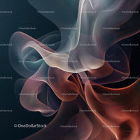 Dynamic Abstract Swirl with Flowing Lines