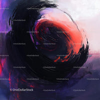 Vibrant Abstract Swirl with Bold Colors