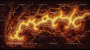 Intricate Fractal Art with Rich Golden and Brown Tones