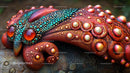 Artistic Jewel-Inspired Insect Close-Up