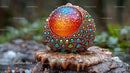 Ornate Fantasy Orb with Colorful Gemstones