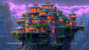 Enchanting Fantasy Castle on a Floating Island