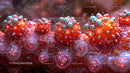 Colorful Macro Shot of Organic Textures and Bubbles