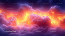 Dramatic Sunset Clouds in a Vibrant Celestial Panorama