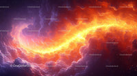 Fiery Cosmic Nebula Lighting Up the Universe