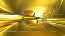 Abstract Golden Fluid Dynamics with Reflective Surfaces