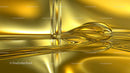 Abstract Golden Liquid Creating Fluid Elegance and Shine