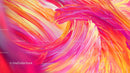 Vibrant Abstract Waves with Pink and Orange Hues