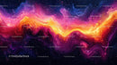Vibrant Cosmic Swirl with Nebula-inspired Colors