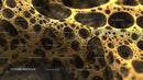 Intricate Gold Fractal Structure with Organic Patterns