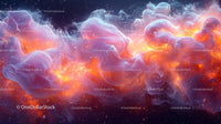 Vibrant Cosmic Clouds in Expansive Nebula
