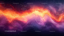 Vibrant Cosmic Swirl in a Starry Galactic Landscape