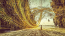 Surreal Vortex in a Fantasy Landscape