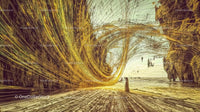 Surreal Vortex in a Fantasy Landscape