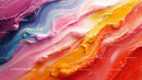 Vibrant Abstract Swirls with Dynamic Color Waves