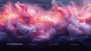 Vibrant Swirling Clouds in Abstract Fantasy Art