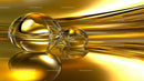 Reflections of Golden Spheres in Abstract Design