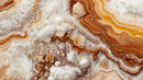 Vibrant Agate Mineral with Layered Patterns